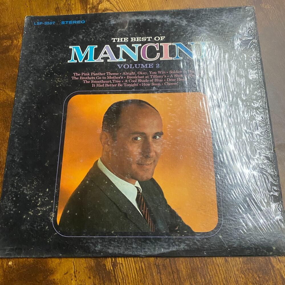 1966 The Best of Mancini Volume 2 LSP-3557 RCA Victor Vinyl LP